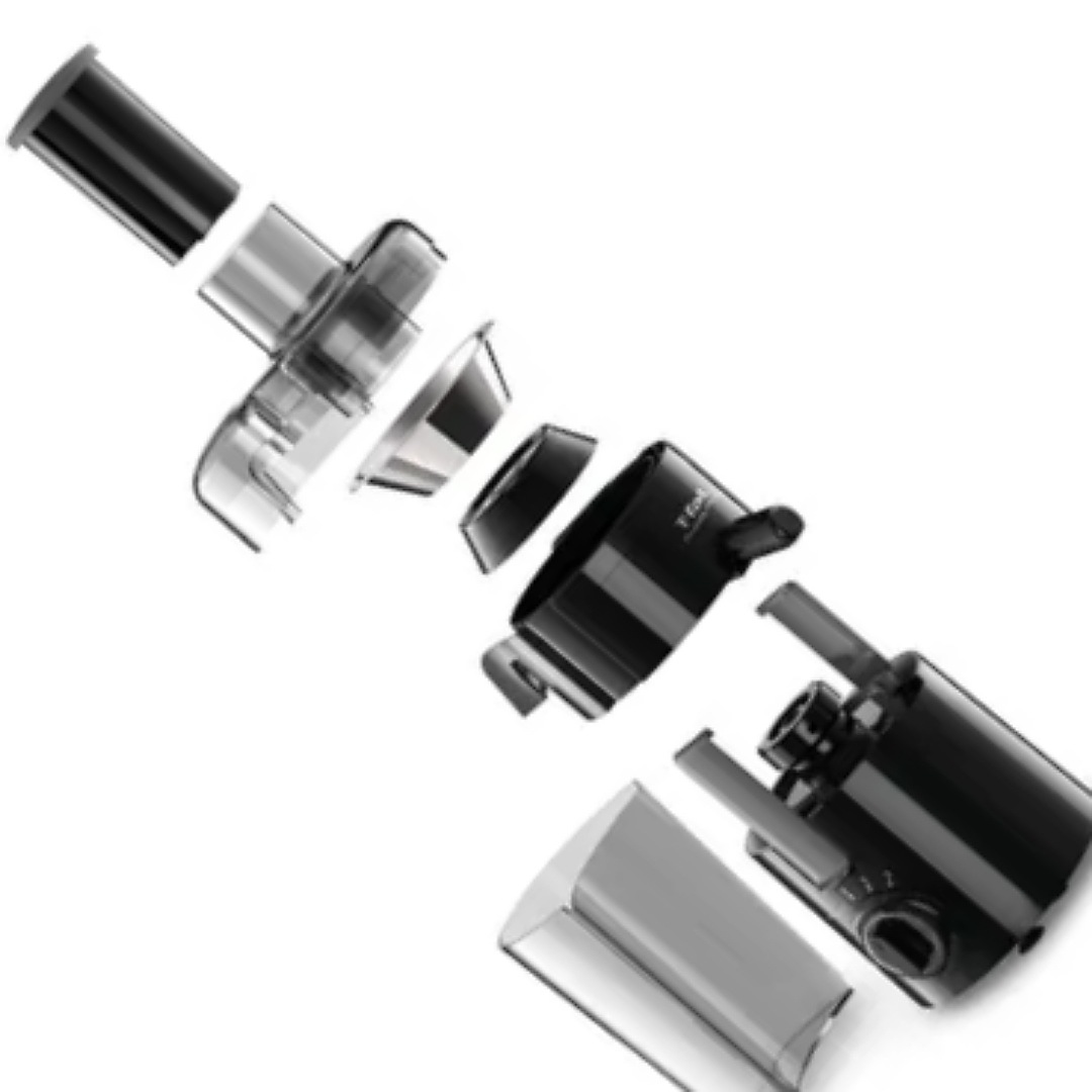 Extractor de jugos T-fal Frutelia Plus negro con accesorios
