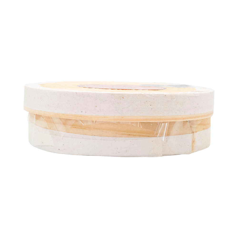 Cajeta Lugo Redonda De Madera Grande 280g 100% Leche De Vaca