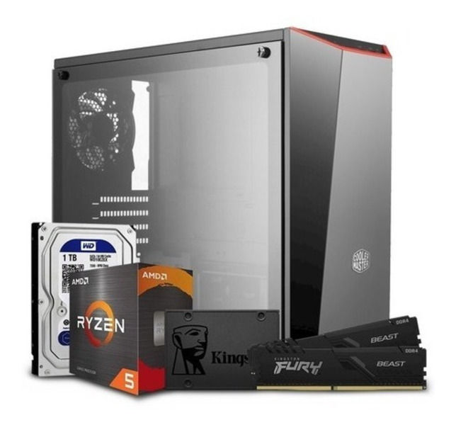 Yugen Pc Gamer Aobozu Completo Procesador Amd Ryzen 5600g/pz