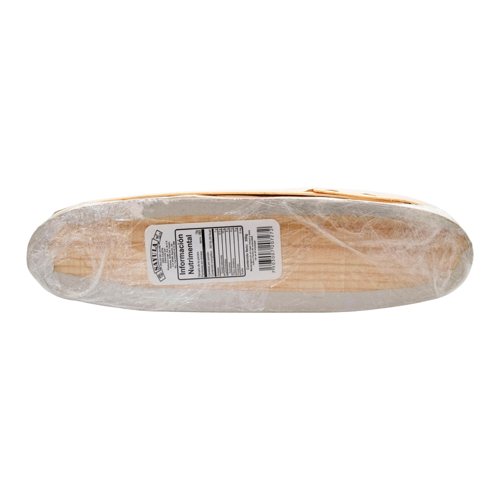 Cajeta Sayula Lugo Ovalada De Madera Grande 365g Leche Vaca