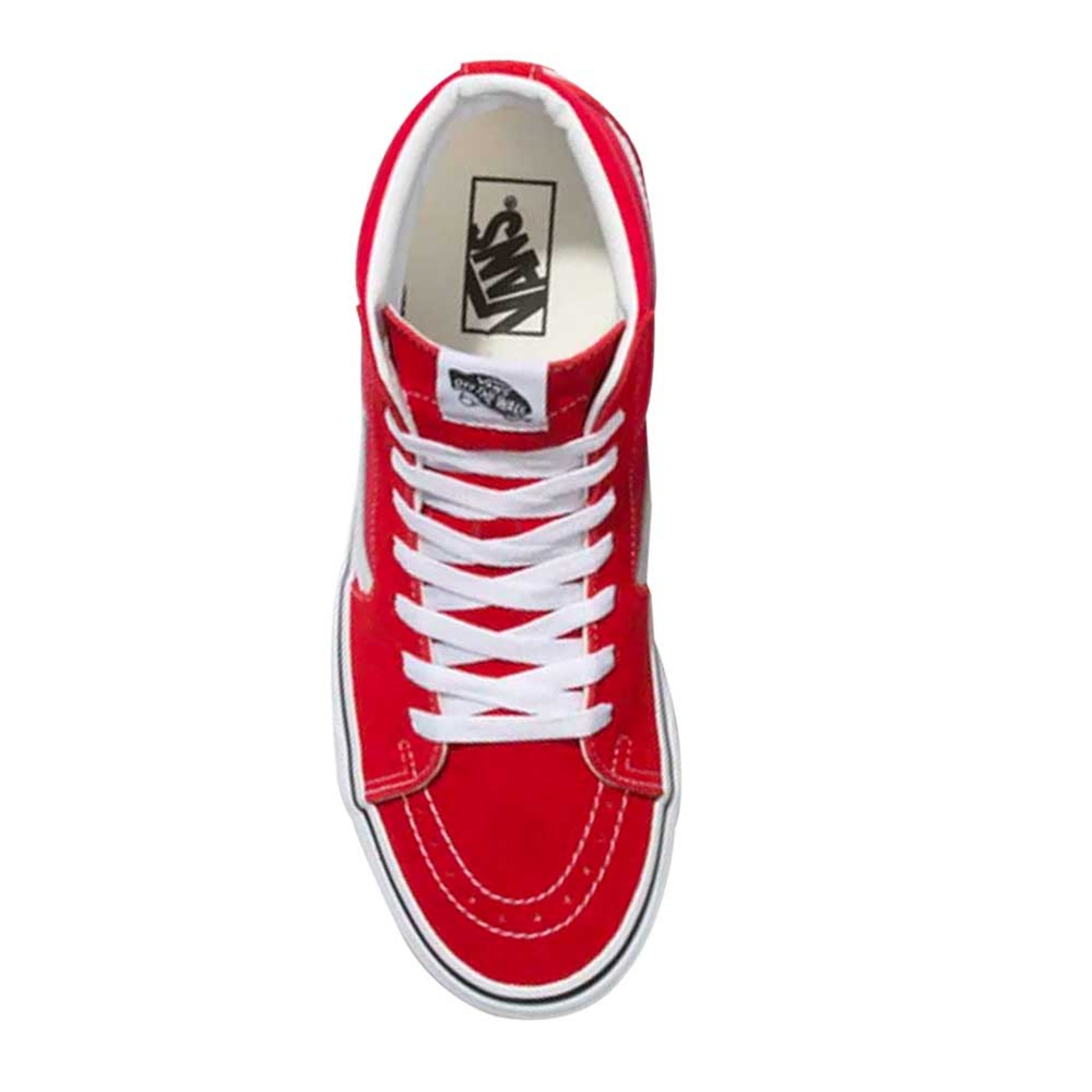 Tenis Vans SK8-Hi Racing Red/ True White Unisex Original VN0A4BV6JV6
