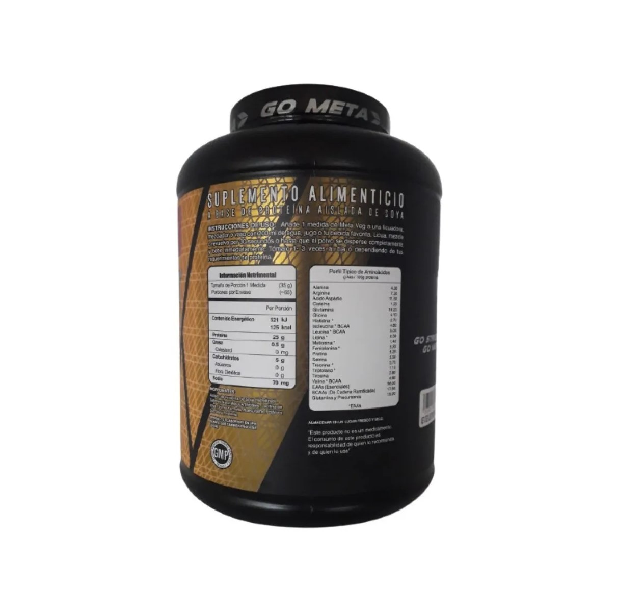 Meta Veg 5 Lbs Meta Nutrition Varios Sabor Fresas con Crema