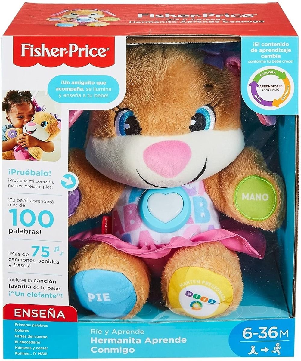 Fisher-Price Ríe y Aprende Hermanita Aprende Conmigo