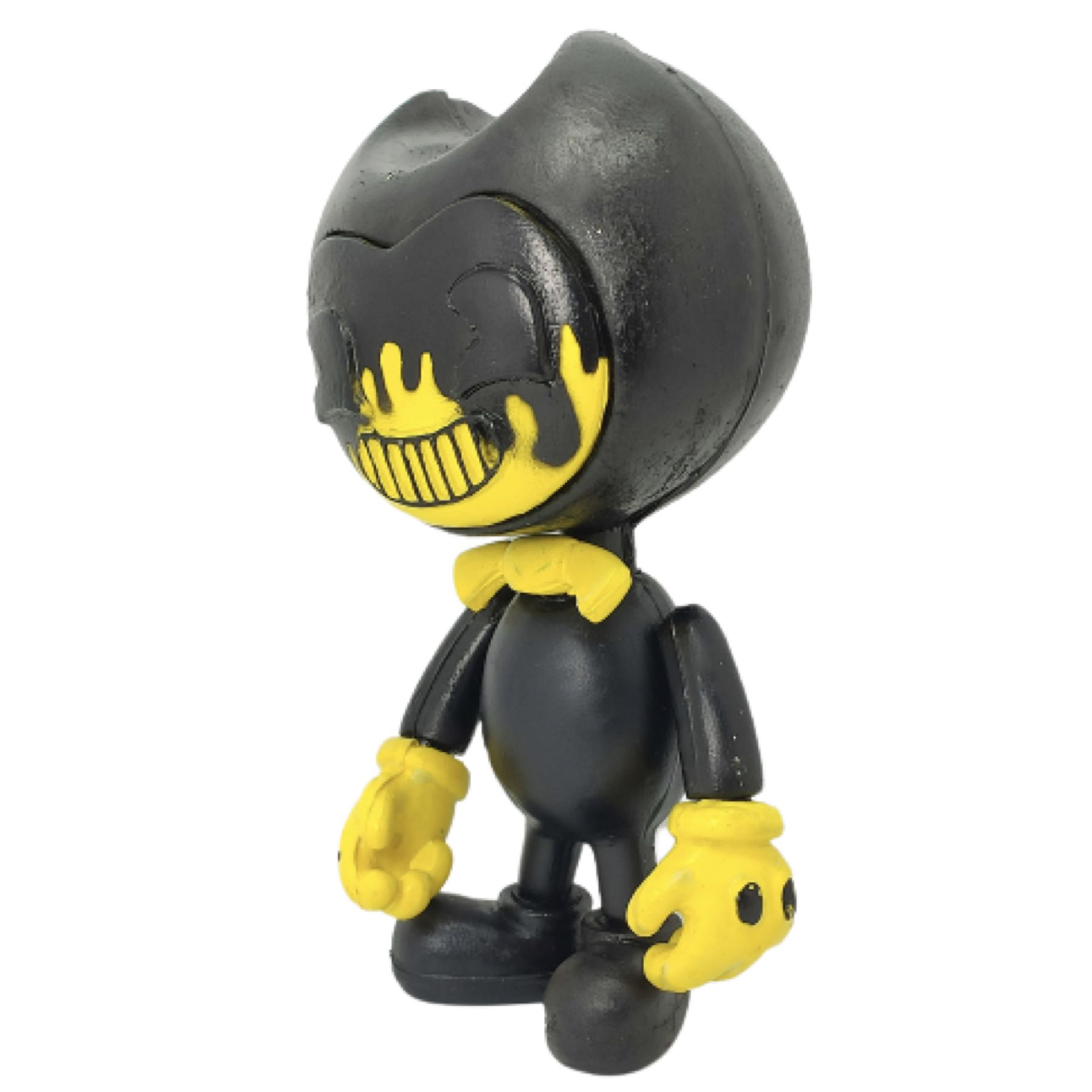 Figura Bendy and the Ink Machine Demonio Tinta Derramada 2 Caras Yellow Fluorescente Brilla