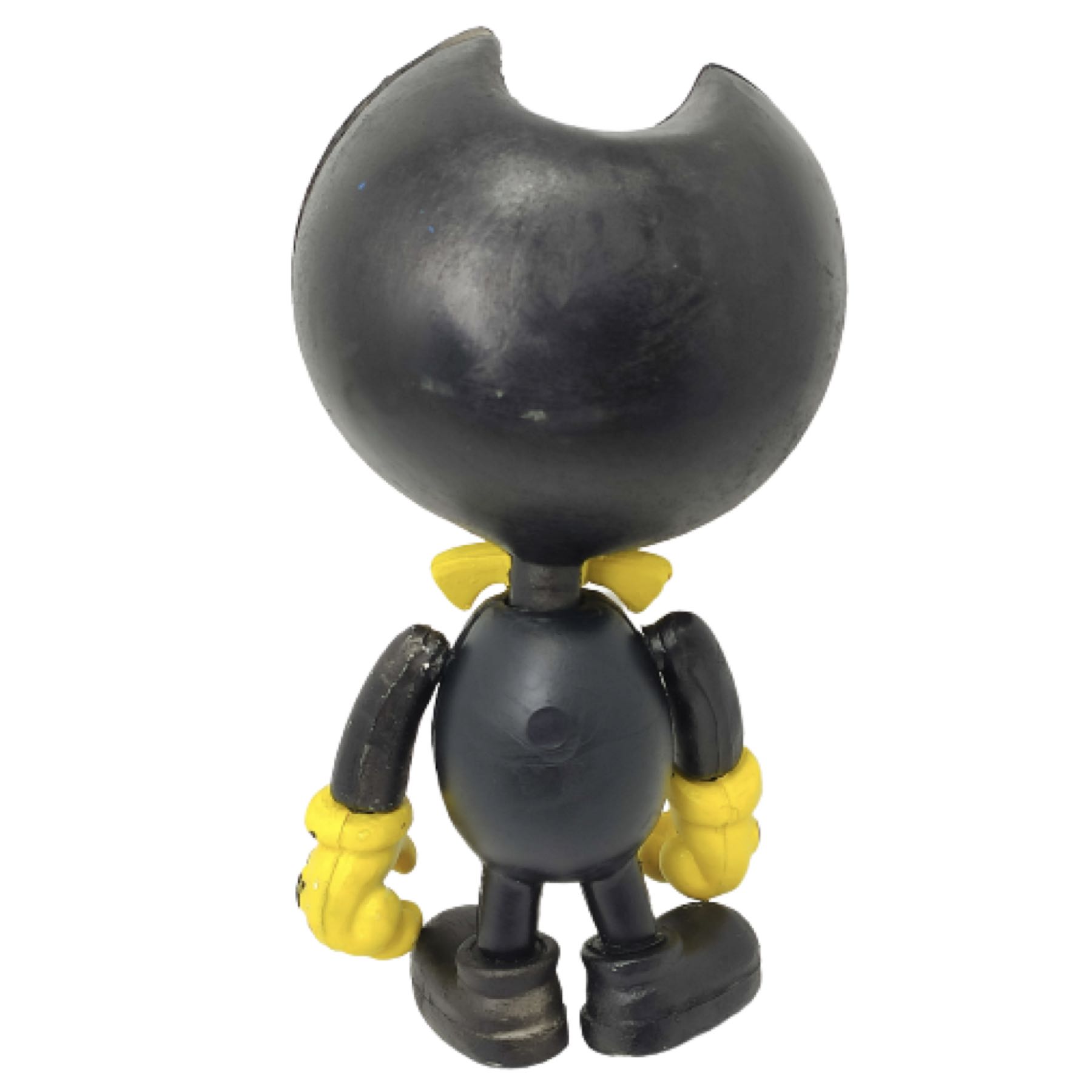 Figura Bendy and the Ink Machine Demonio Tinta Derramada 2 Caras Yellow Fluorescente Brilla