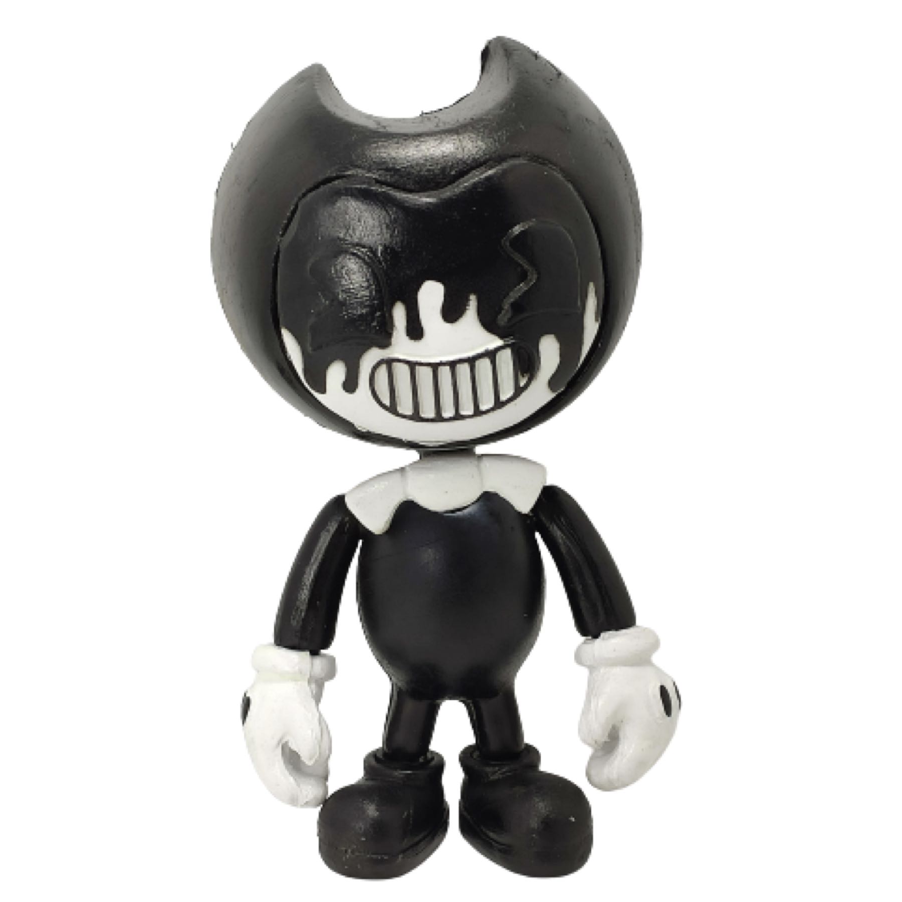 Figura Bendy and the Ink Machine Demonio Tinta Derramada 2 Caras Blanco Fluorescente Brilla