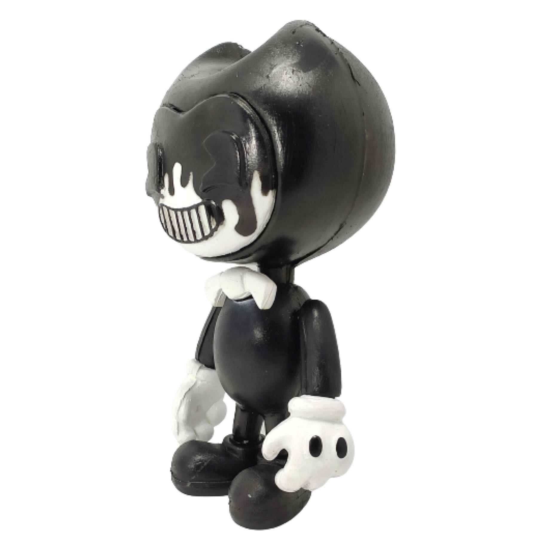 Figura Bendy and the Ink Machine Demonio Tinta Derramada 2 Caras Blanco Fluorescente Brilla