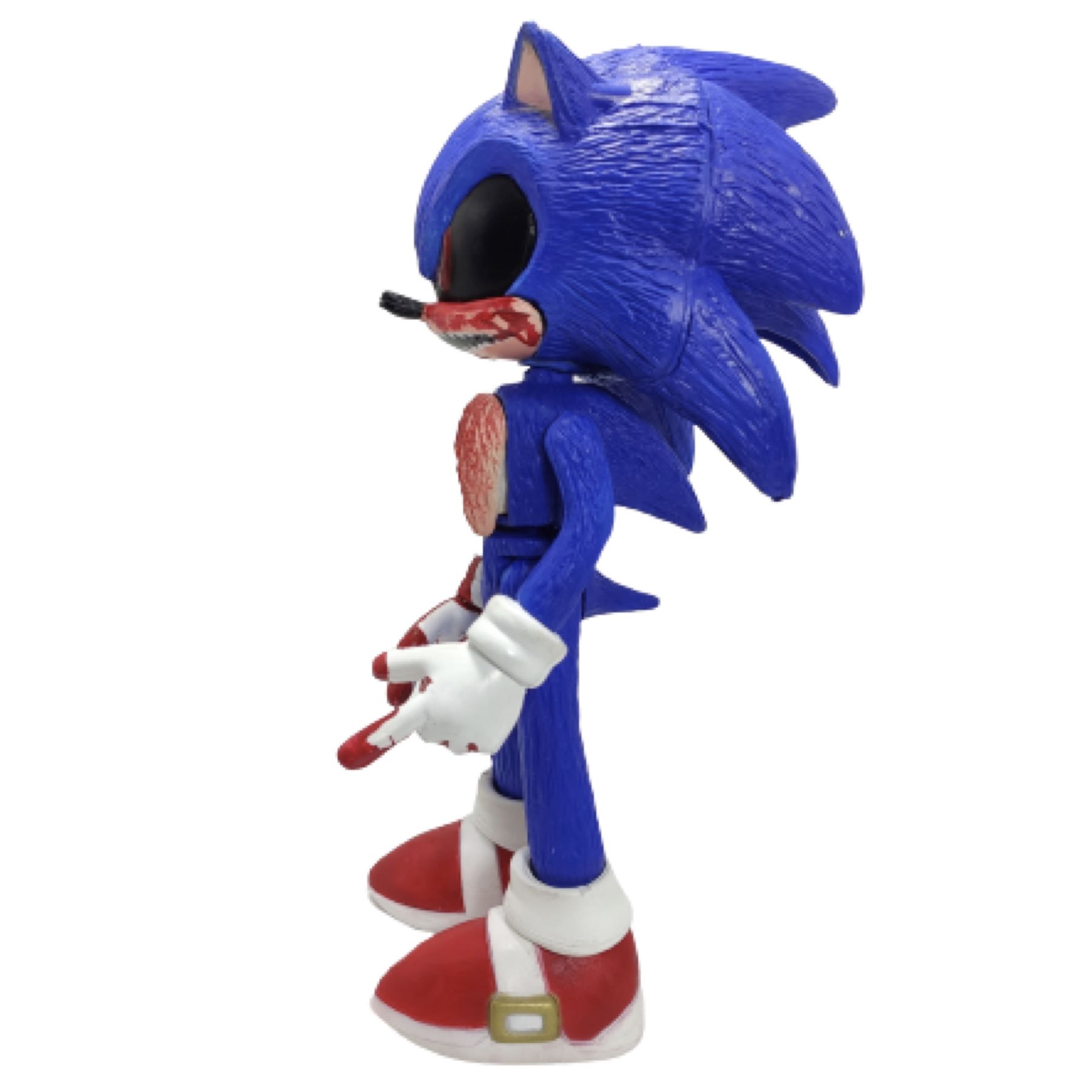 Figura Sonic The Hedgehog Juguete Sonic Exe .exe Articulado Erizo Creepypasta Colmillos Garras