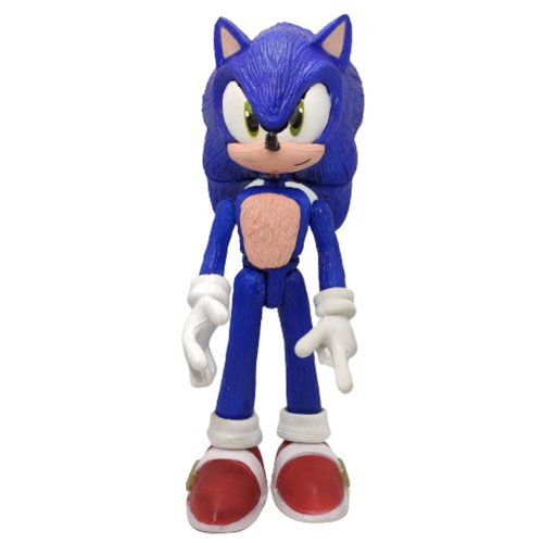 Figura Sonic The Hedgehog Juguete Sonic Azul Articulado Erizo Boom X