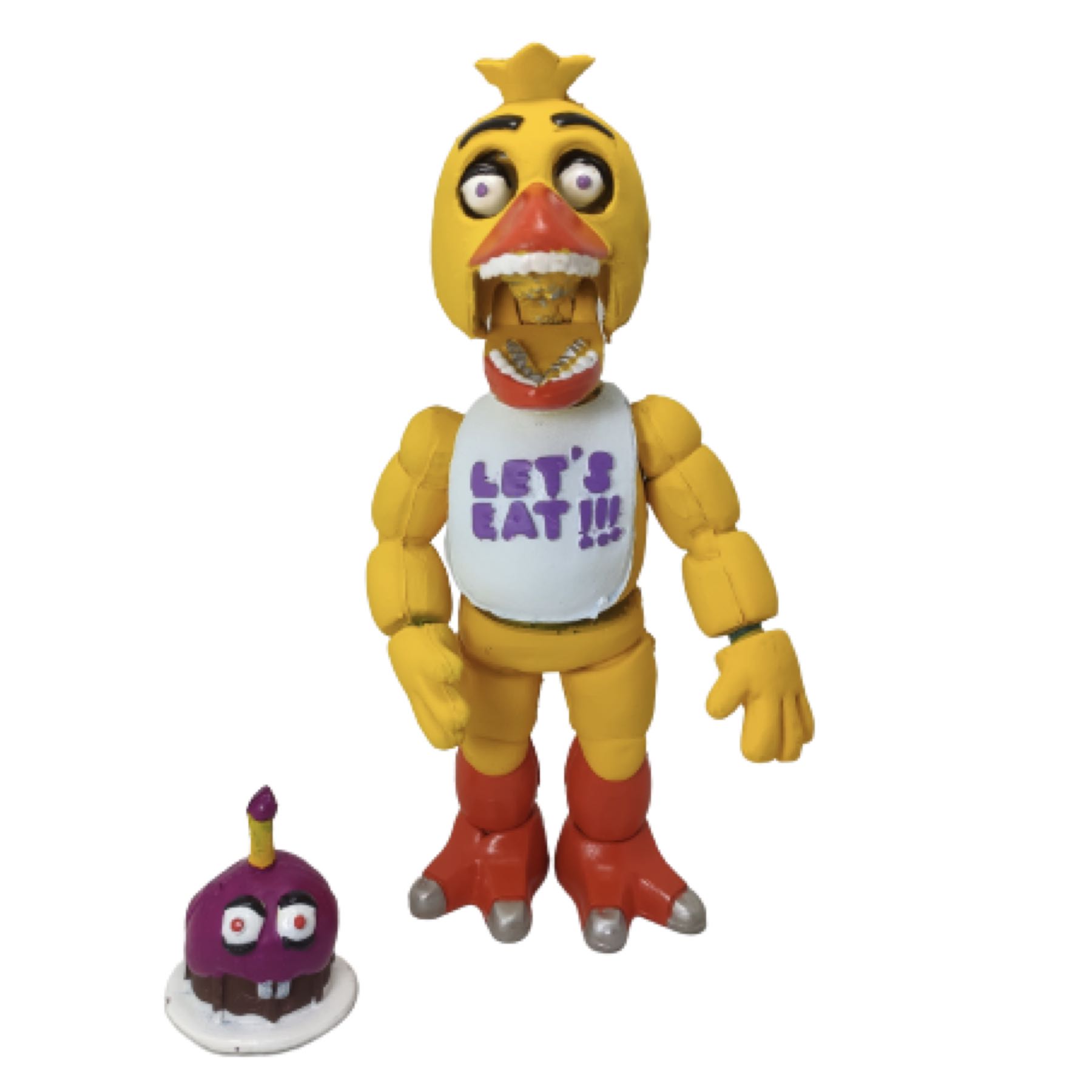 Figura Five Nights At Freddys Juguete Chica el Pollo FNAF The Chicken Articulado Animatronico