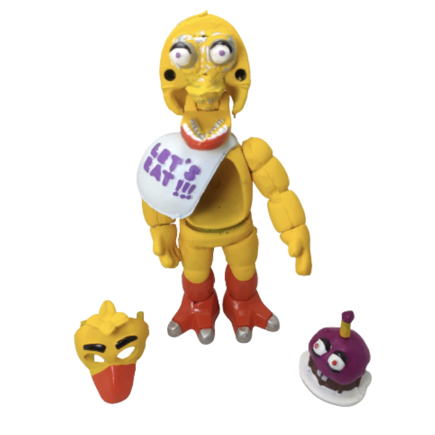 Figura Five Nights At Freddys Juguete Chica el Pollo FNAF The Chicken Articulado Animatronico
