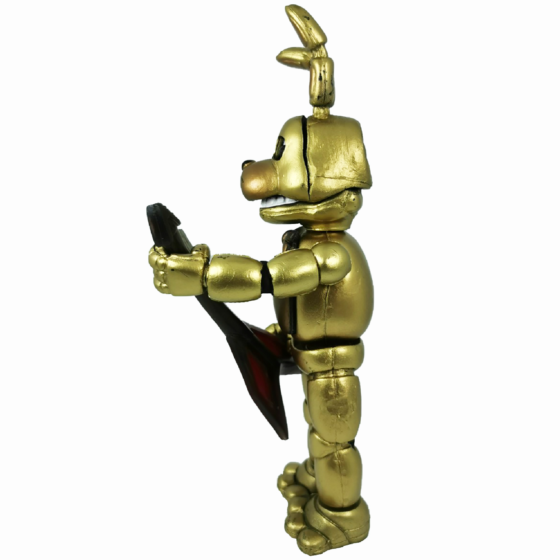 Figura Five Nights At Freddys Juguete Golden Bonnie FNAF Conejo Dorado Spring Bunny Articulado Animatronico