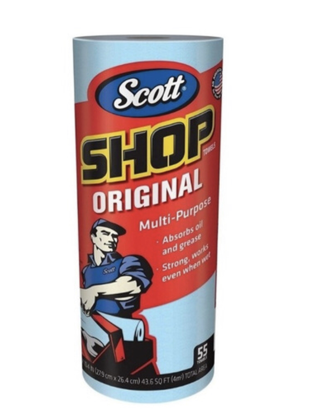 Rollo Toalla Multiusos Scott Shop Azul