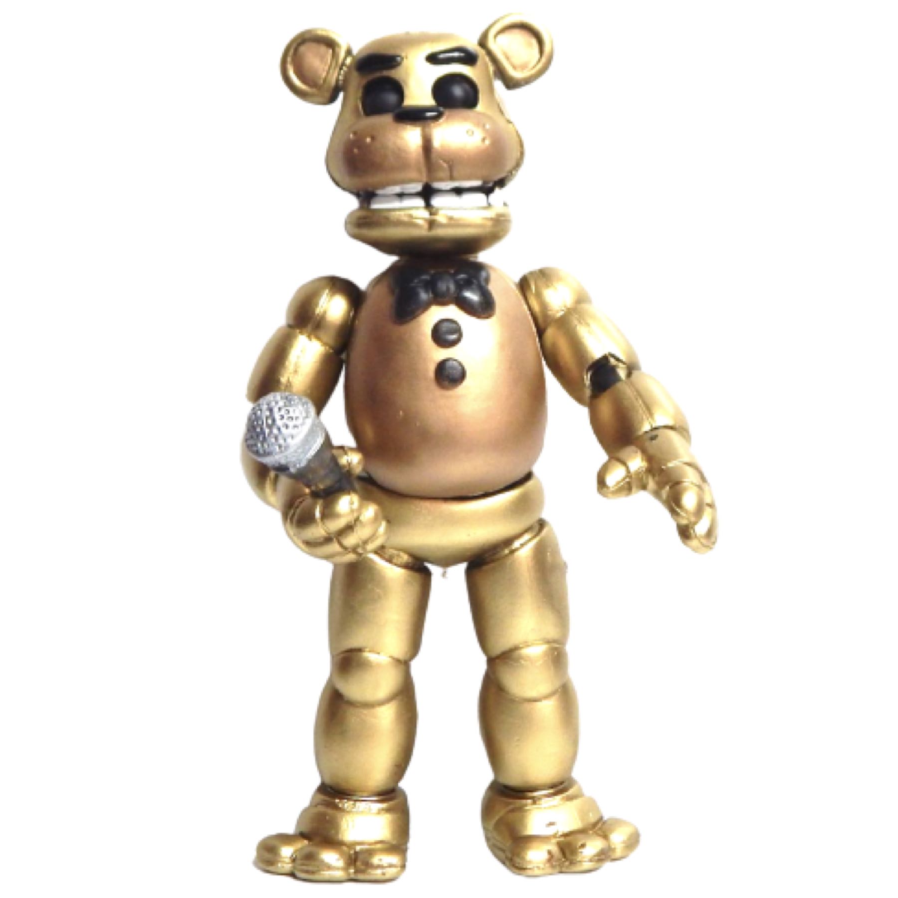 Figura Five Nights At Freddys Juguete Golden Freddy FNAF Oso Dorado Articulado Animatronico