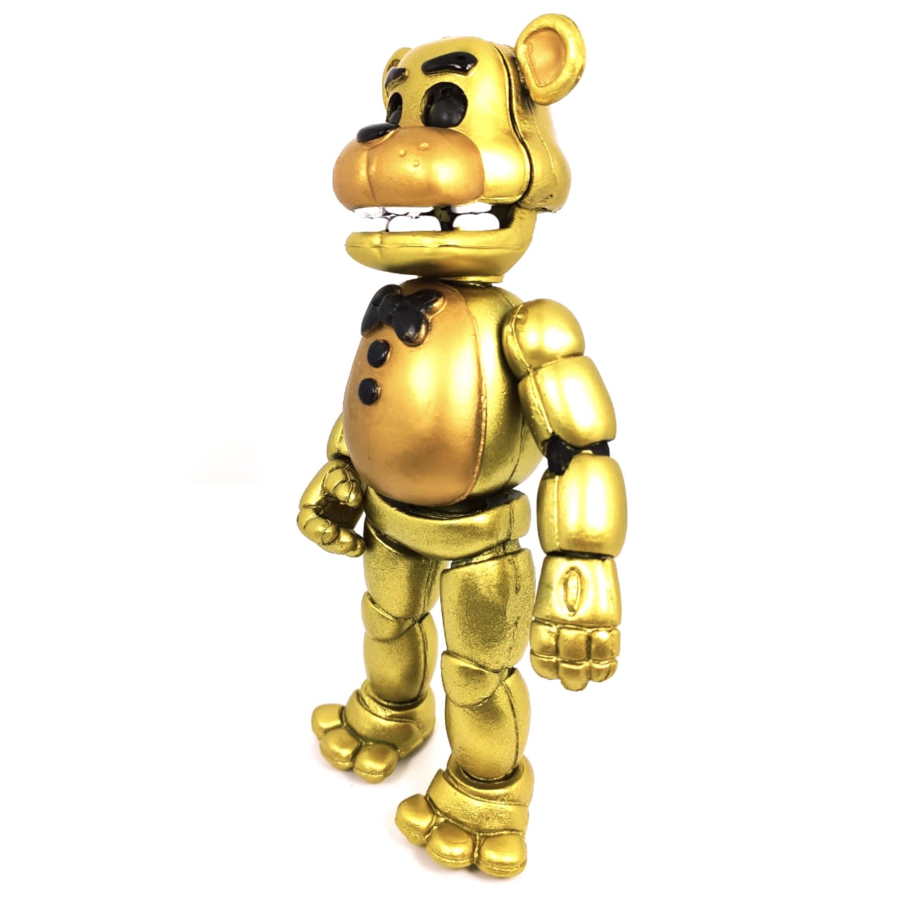 Figura Five Nights At Freddys Juguete Golden Freddy FNAF Oso Dorado Articulado Animatronico