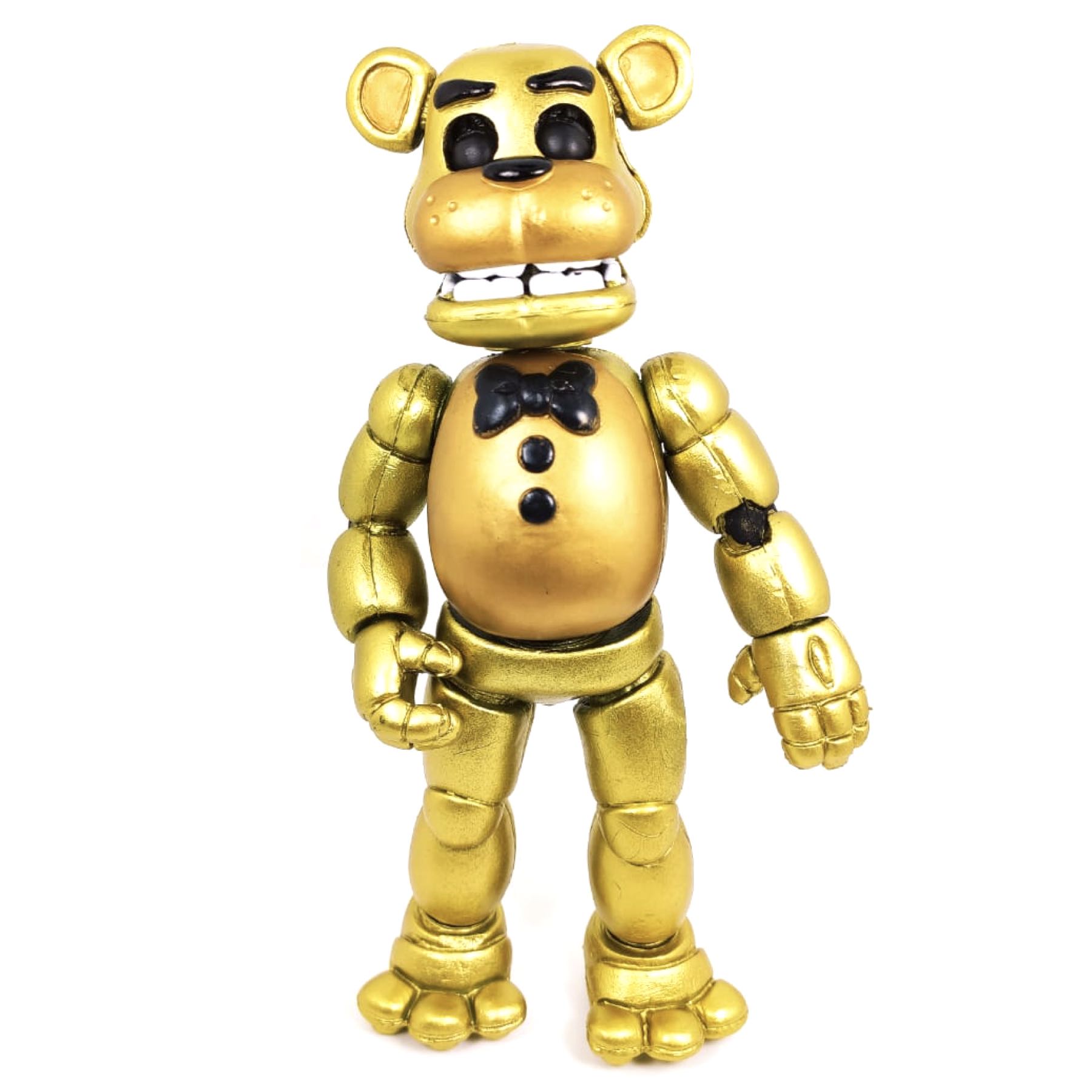 Figura Five Nights At Freddys Juguete Golden Freddy FNAF Oso Dorado Articulado Animatronico