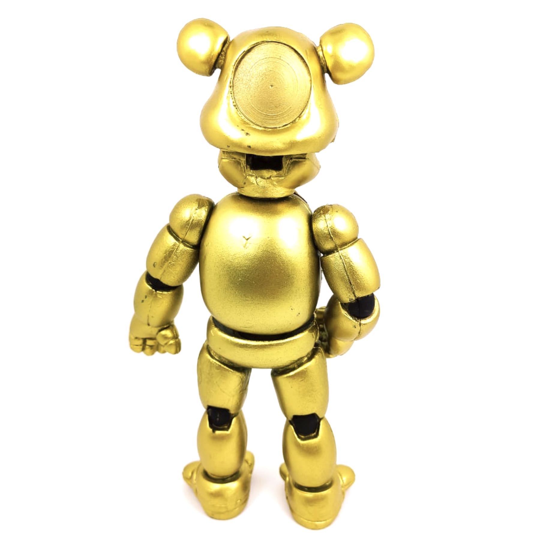 Figura Five Nights At Freddys Juguete Golden Freddy FNAF Oso Dorado Articulado Animatronico