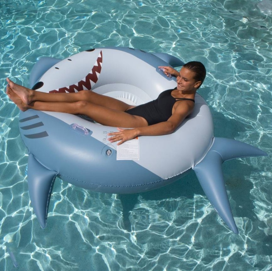 Flotador Inflable Gigante De Tiburon