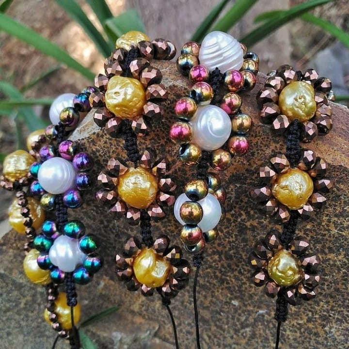 Punto tessuto artesanias Mexicanas hecho a mano
