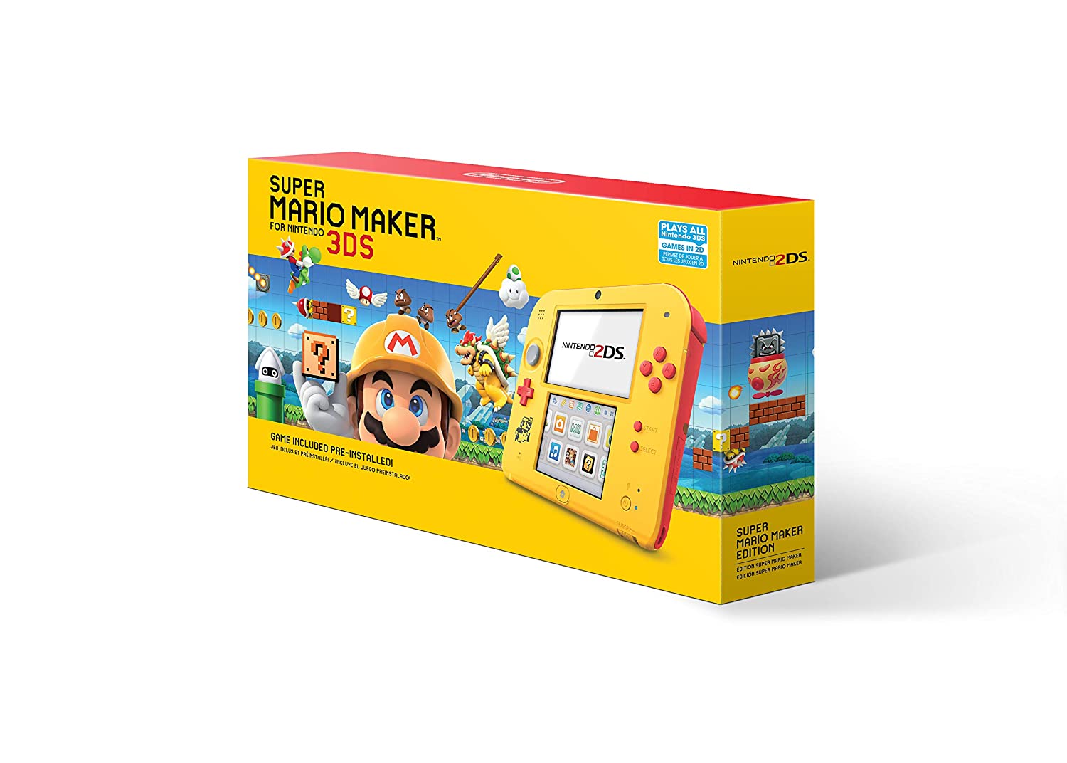 Nintendo 2DS Super Mario Maker Edition (w/ Super Mario Maker for 3DS)  - 2DS