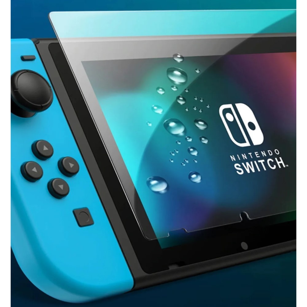 Mica Cristal Templado Para Nintendo Switch Genérica Transparente