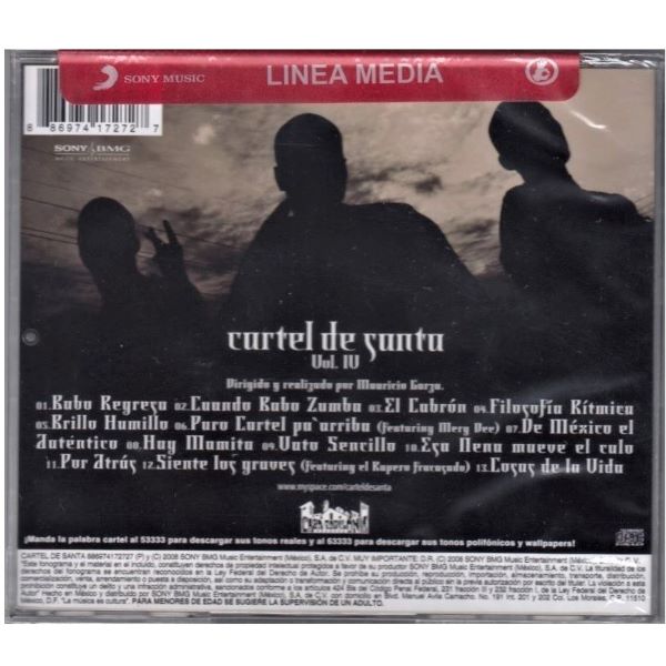 CD Cártel de Santa ~ Volumen IV