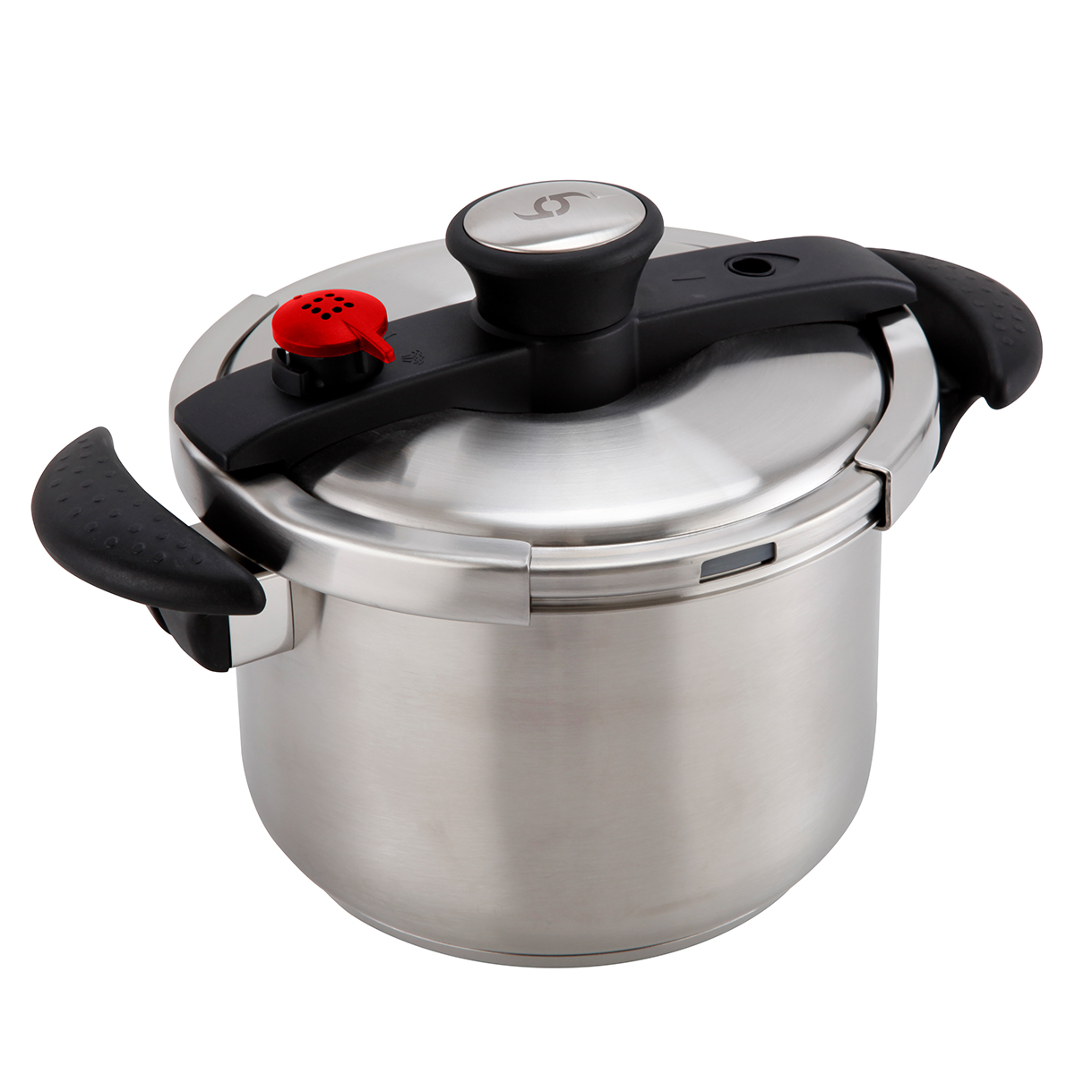 Olla de presión/expres 6 l en acero inoxidable 18/8