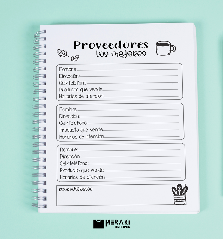 Agenda De Emprendimiento /emprendedores