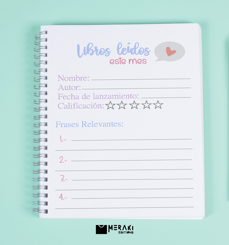 Agenda Para Lectores (mujeres) / Agenda De Lectura