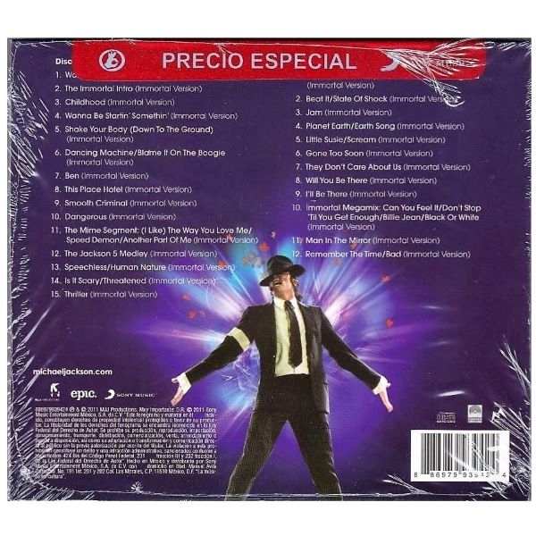 Michael Jackson ~ Immortal (2CD)