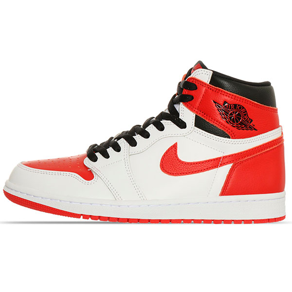 TENIS AIR JORDAN 1 RETRO HIGH OG HERITAGE BLANCO/ROJO 555088-161