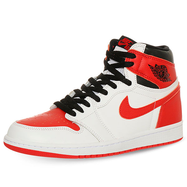 TENIS AIR JORDAN 1 RETRO HIGH OG HERITAGE BLANCO/ROJO 555088-161
