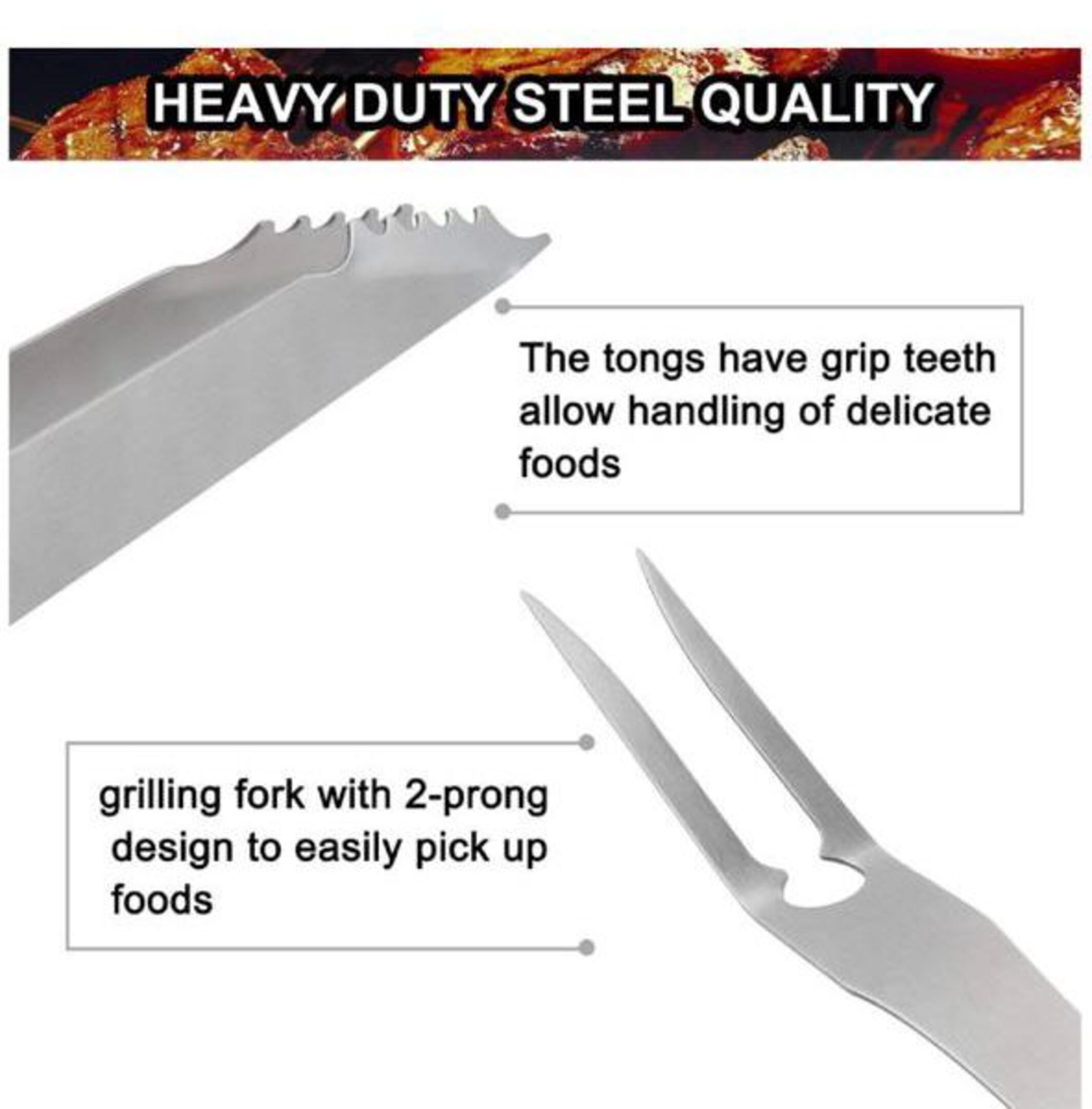 Mandil Parrillero, Set De Bbq Barbacoa Con 7 Accesorios Set Utensilios Para Carne Asada Parrilla Parrillero Asar Bbq