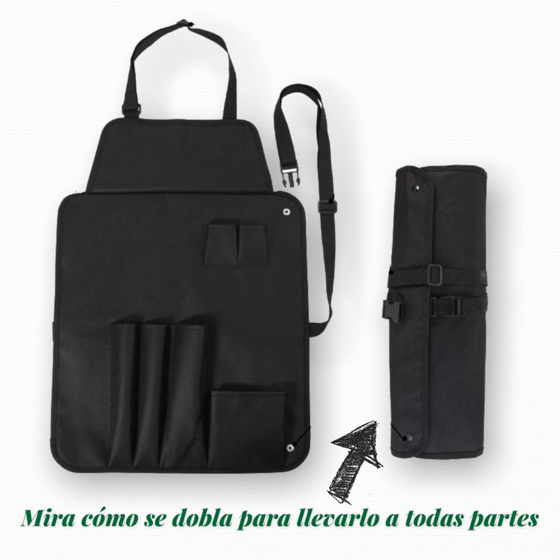 Mandil Parrillero, Set De Bbq Barbacoa Con 7 Accesorios Set Utensilios Para Carne Asada Parrilla Parrillero Asar Bbq