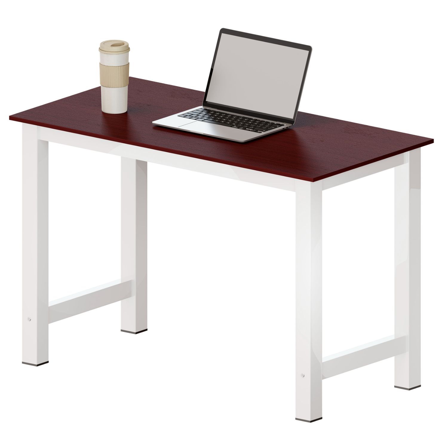 Mubson Escritorio para Oficina o Estudio con Amplia Superficie de 100x50 de Madera MDF. Mesa para Laptop. Escritorio Gamer