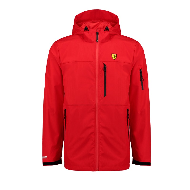 Chamarra impermeable para hombre Scuderia Ferrari