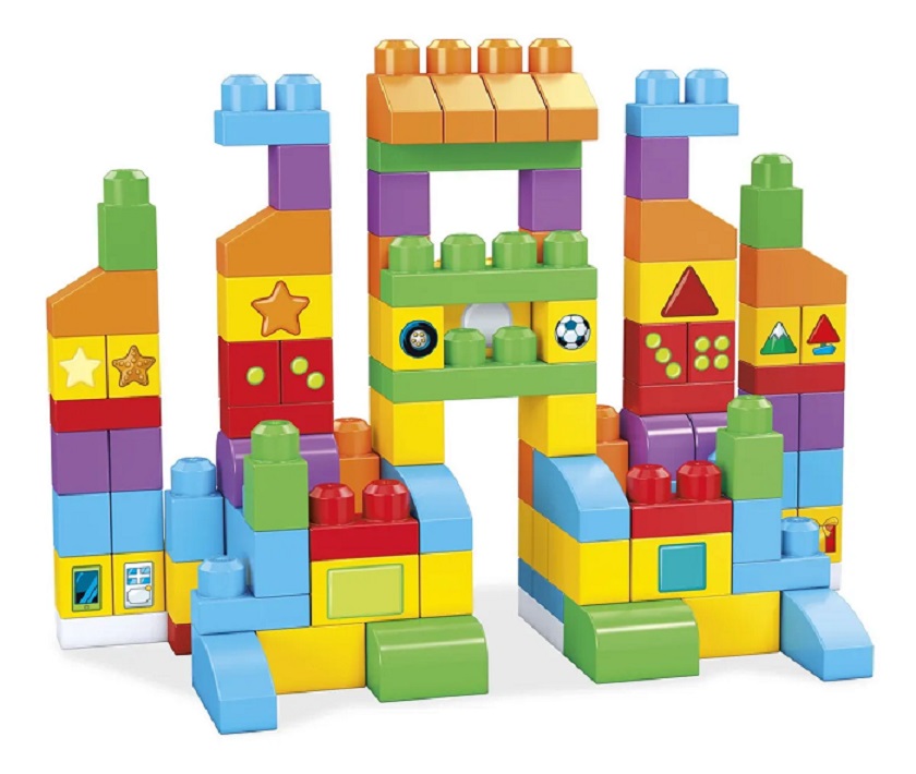 Set de construcción Mega Bloks 150 piezas en bolsa