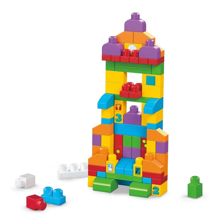Set de construcción Mega Bloks 150 piezas en bolsa