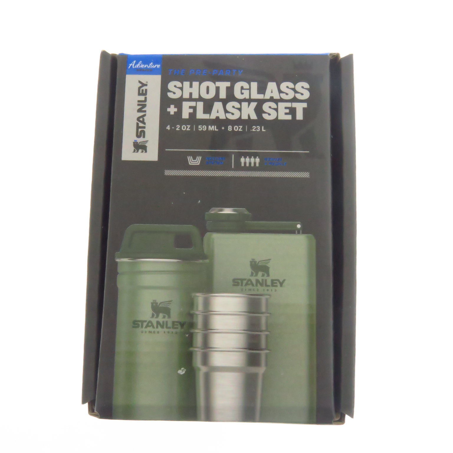 Sta1883031 Stanley Petaca Cantimplora Set De Vasos Shot Inox