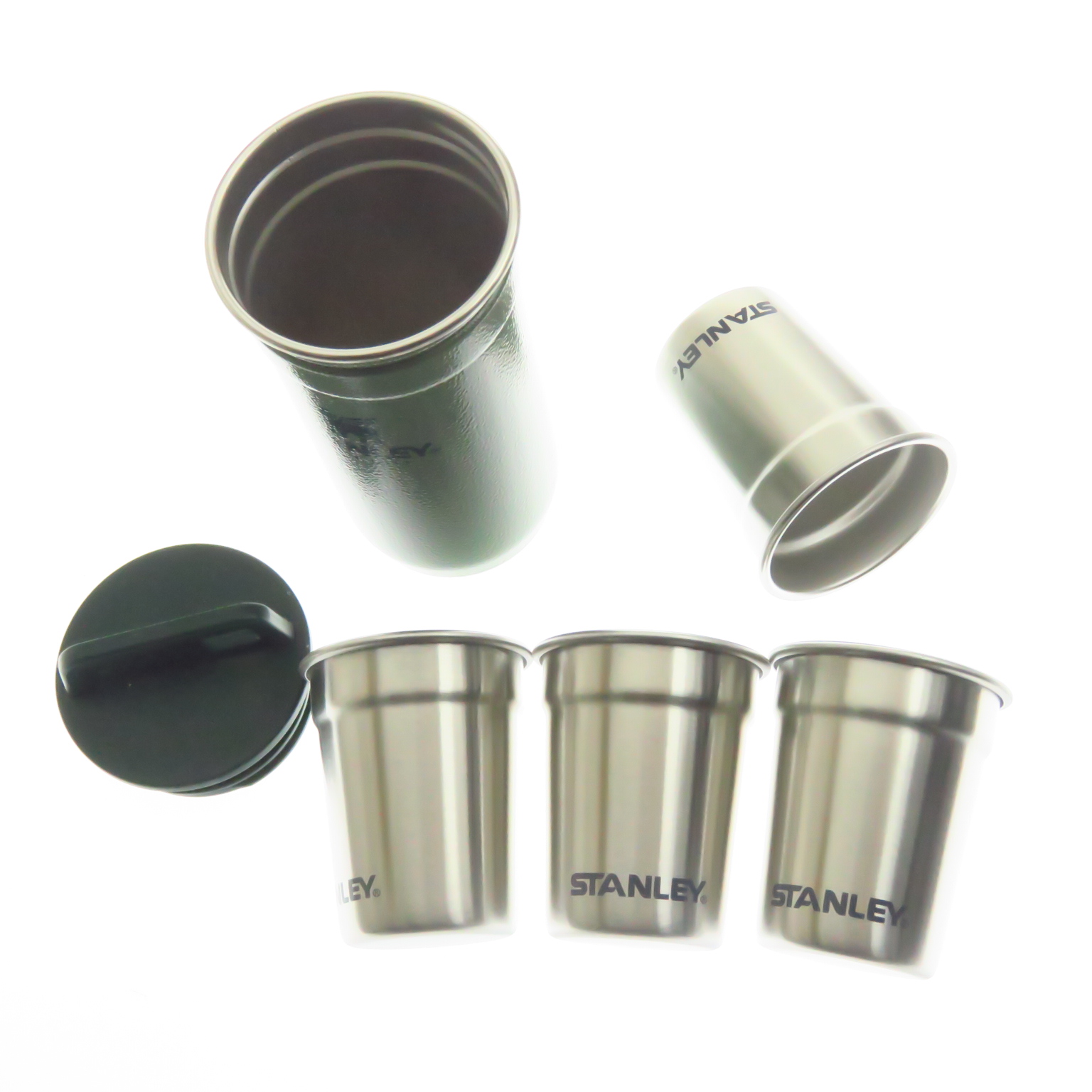 Sta1883031 Stanley Petaca Cantimplora Set De Vasos Shot Inox