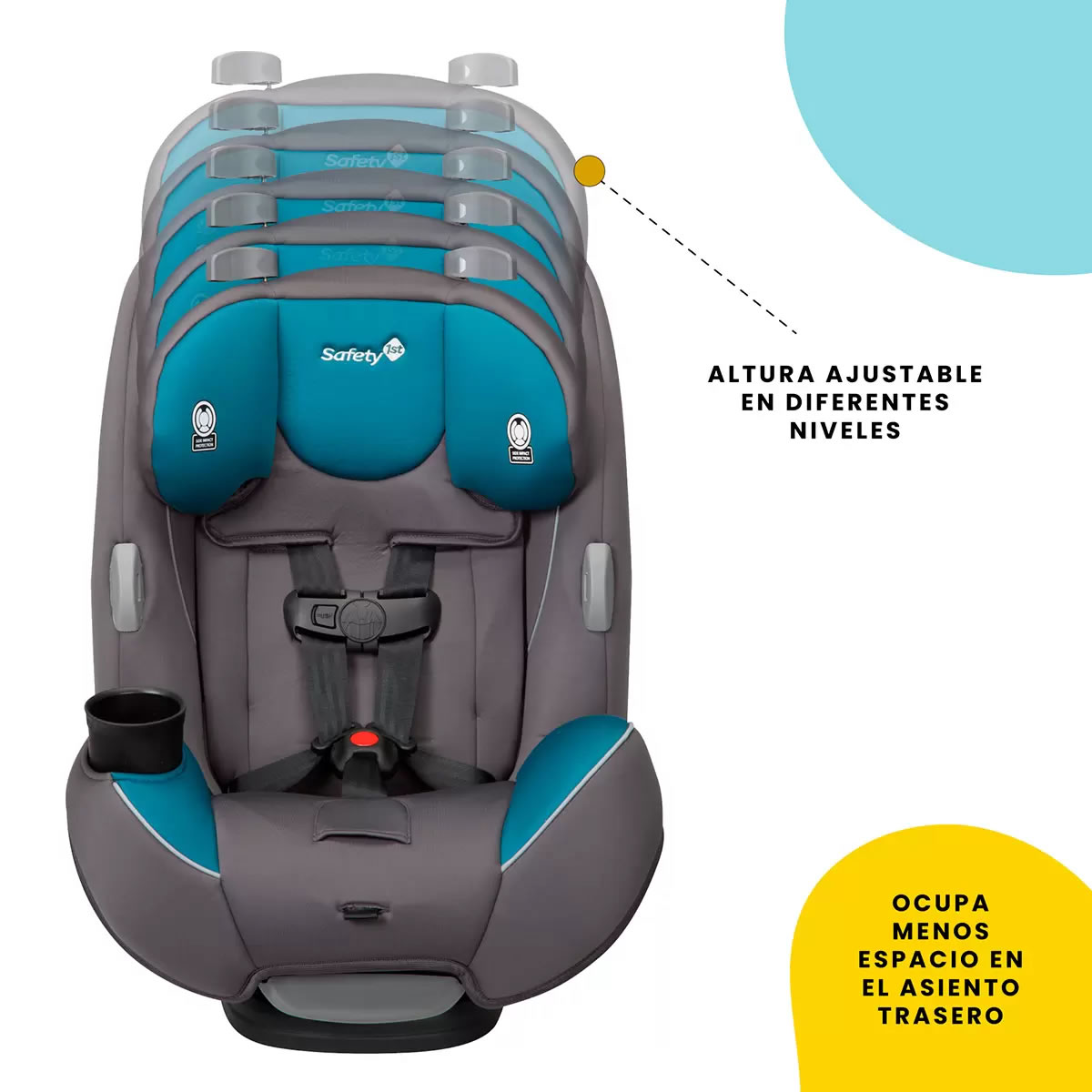 Autoasiento 3 en 1 Para Bebés Safety 1st 1071351 CST