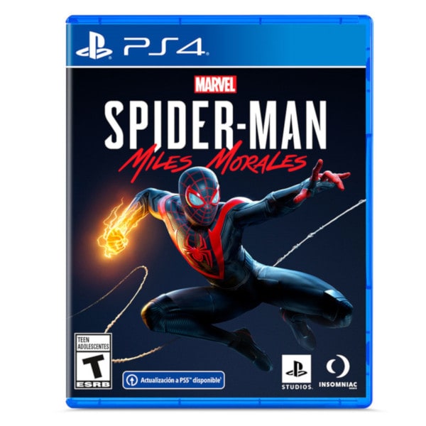  PS4 Juego Marvel's Spider Man Miles Morales PlayStation 4