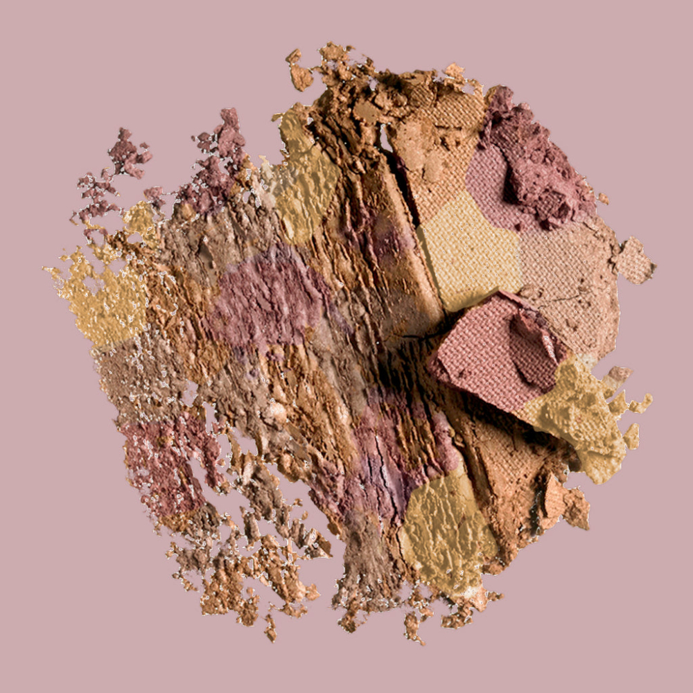 Rubor Bronceador Mosaico Alto Brillo Bronze Bys Cosmetics