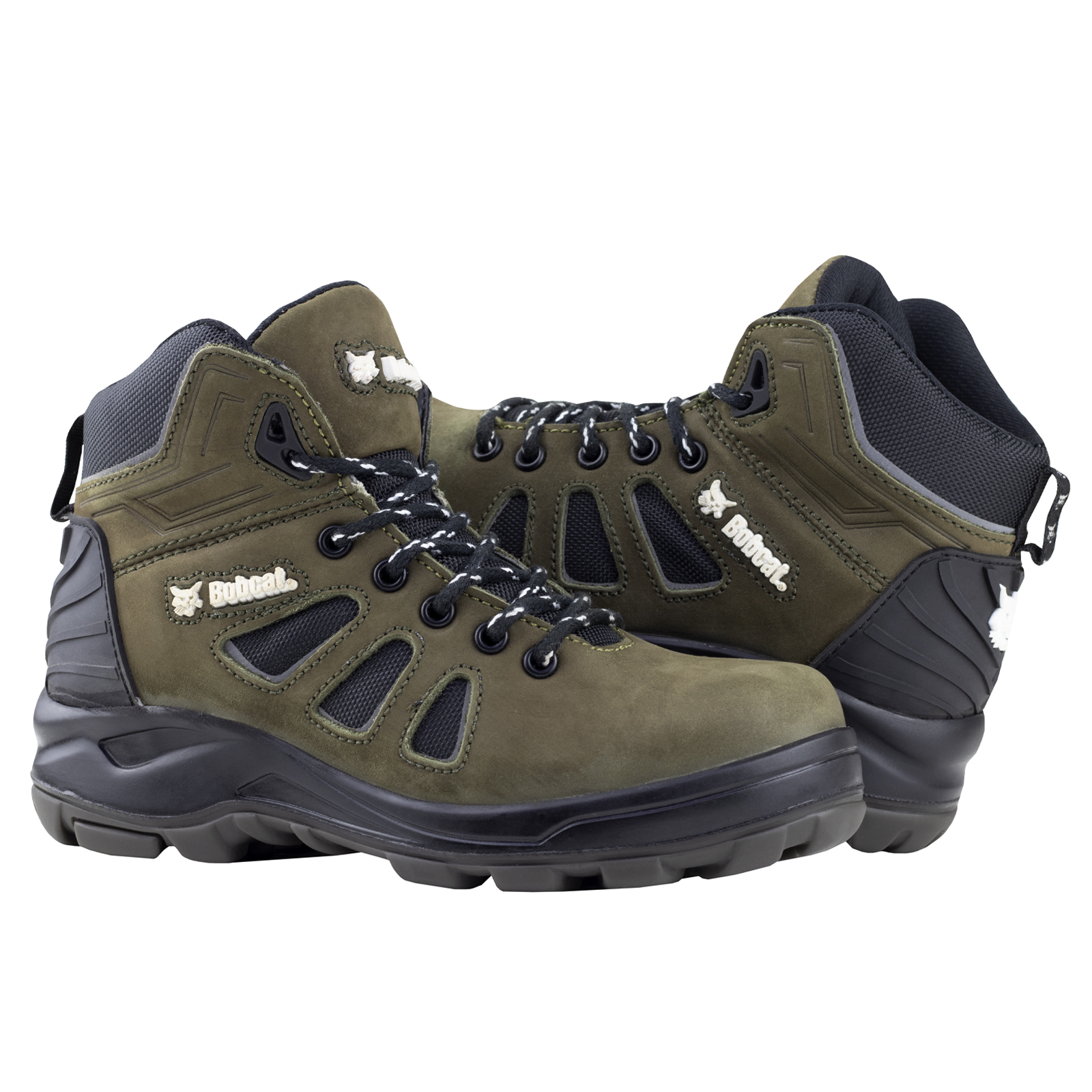 BOTAS DIELÉCTRICAS BOBCAT CASQUILLO POLIAMIDA B1400 VERDE PROTECCION