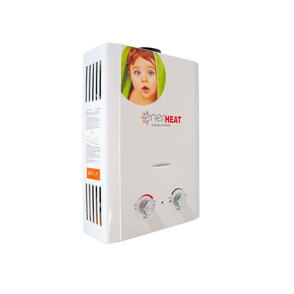 Calentador Boiler Enerheat De Paso Instantaneo De Agua De 6l gas LP