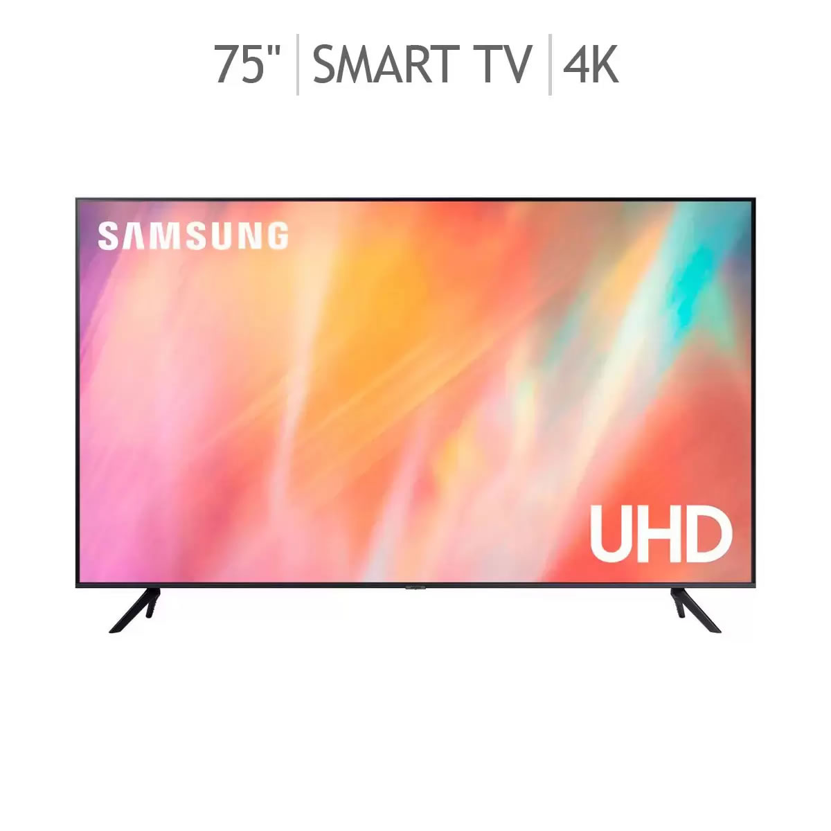Pantalla 4K Smart TV 75 Pulgadas Samsung UN75AU7000FXZX CST