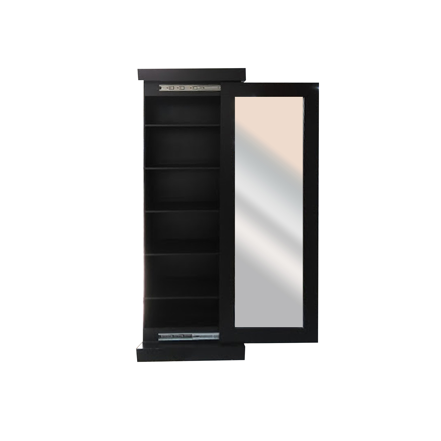 Zapatera Closet reinicia 21 muebles puerta corrediza espejo cuerpo completo muebles Eko.