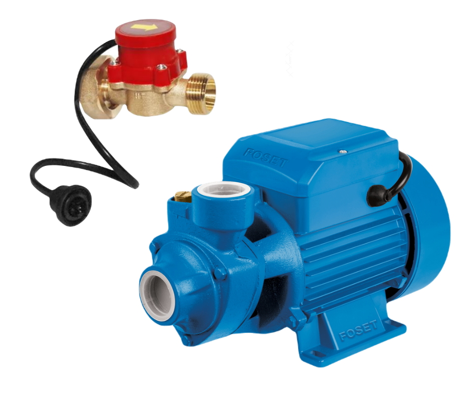 Bomba periférica Foset con sensor de flujo 1"-3/4"