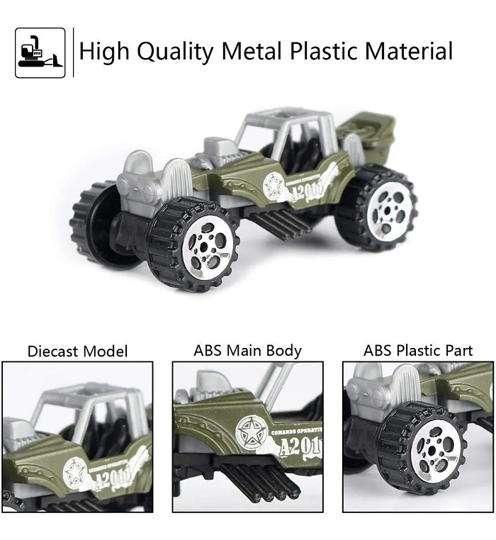 Juguetes De Camión De Bomberos 10 En 1 Verde Militar 