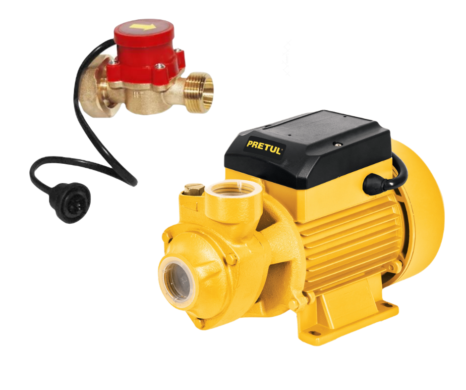 Bomba periférica Pretul con sensor de flujo 1"-3/4"